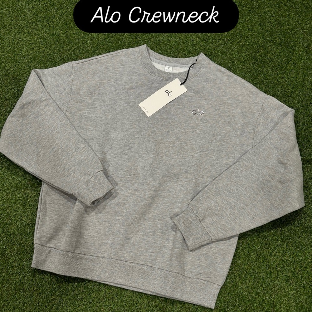 ALO Yoga Men’s Crewneck Sweatshirt - Heather Gray size M L XL